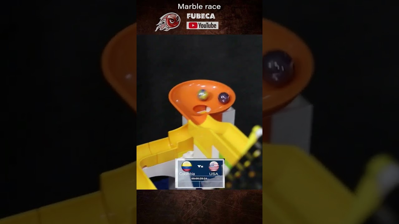 Marble race - #highlights Countryballs