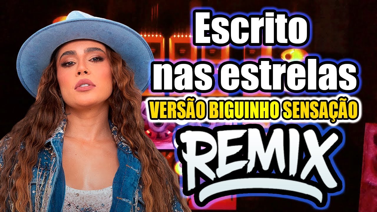 CARTAS DE TAROT-  ESCRITO NAS ESTRELAS - VERSÃO REMIX BIGUINHO SENSAÇÃO