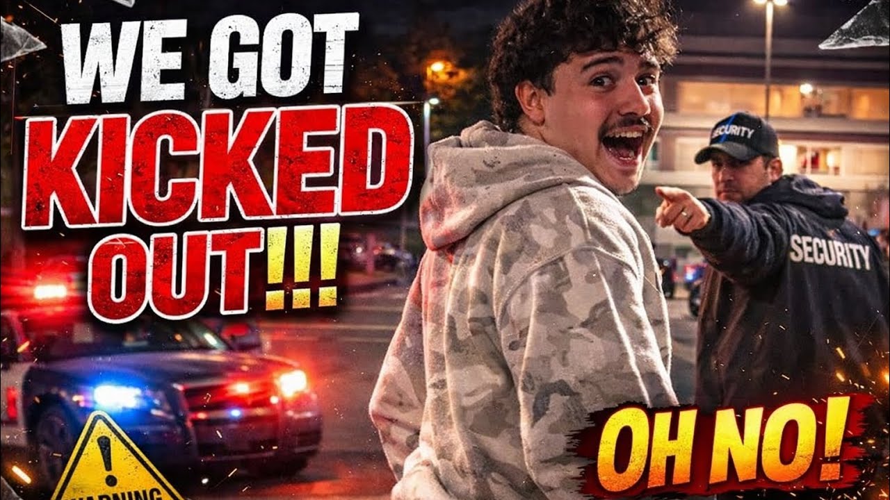 WE GOT KICKED OUT!!! (Mic'd Up) 