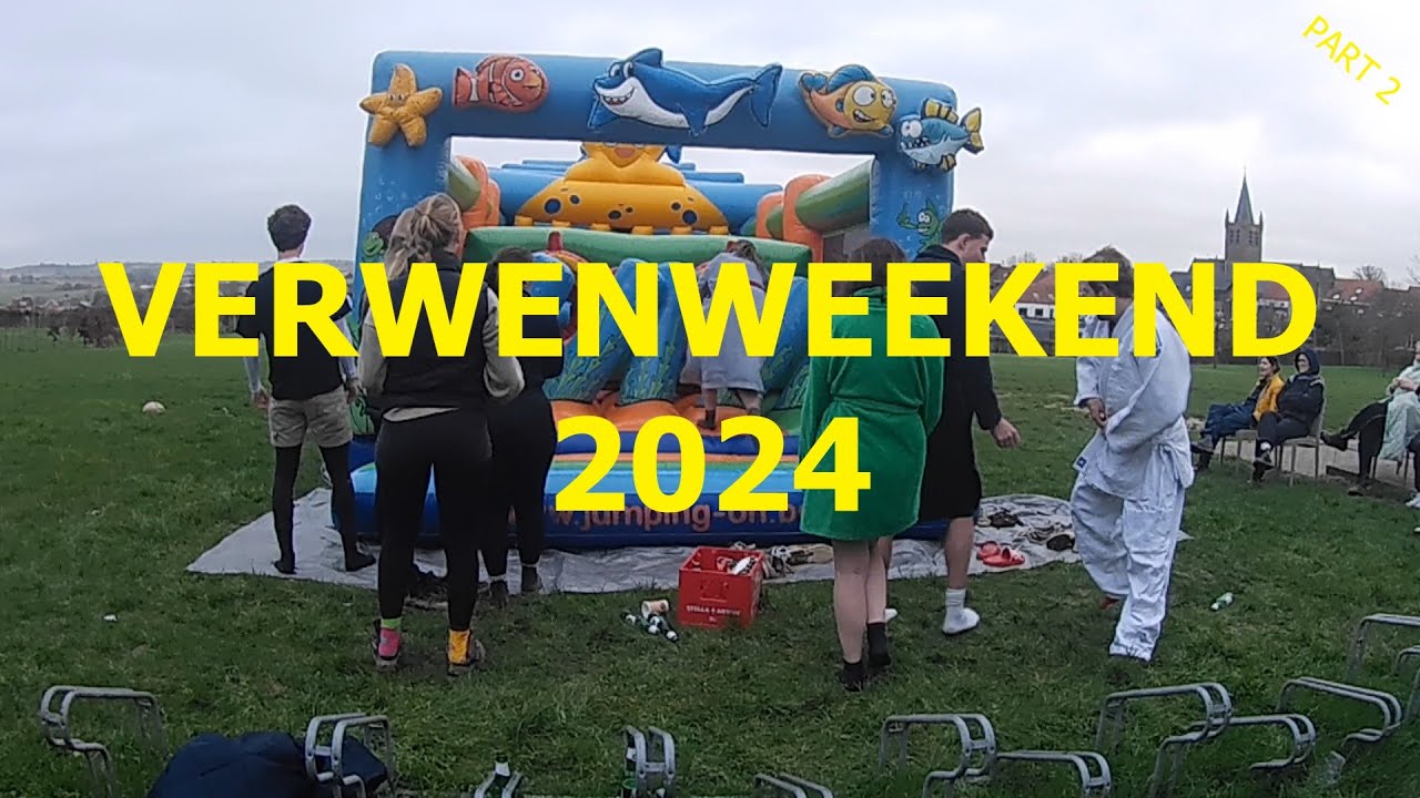 Grootste Springkasteel ooit Verkennen!!! - Verwenweekend 2024 - PART 2