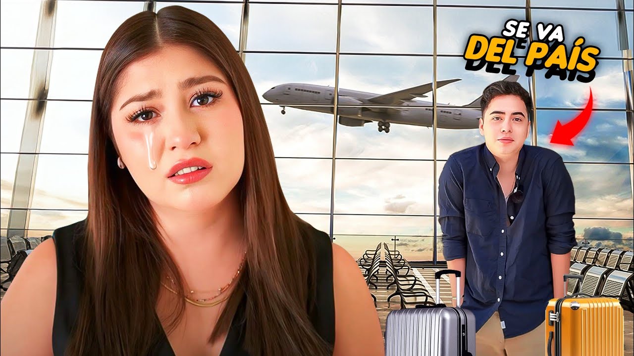 ¡ME VOY DEL PAÍS! ✈️😭 *BROMA a mi NOVIA*