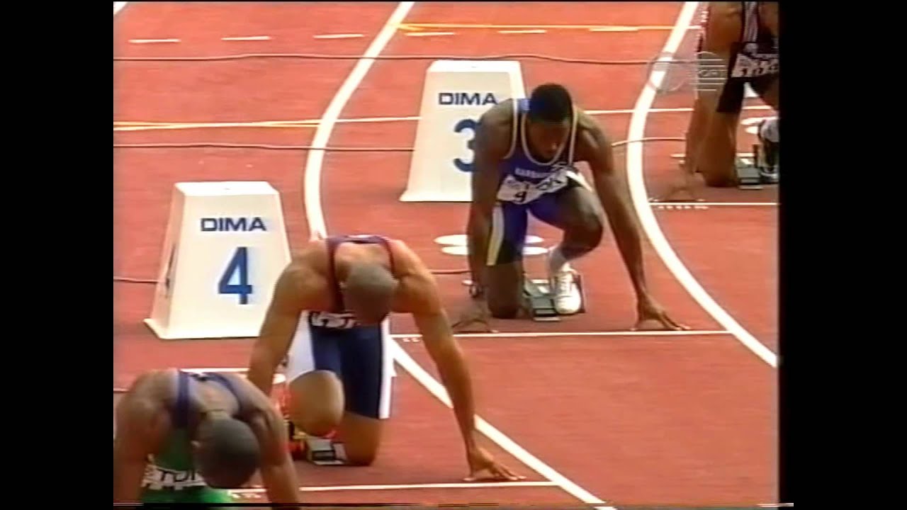 1999 World Championships, 200m Semifinal 1, Seville, Spain