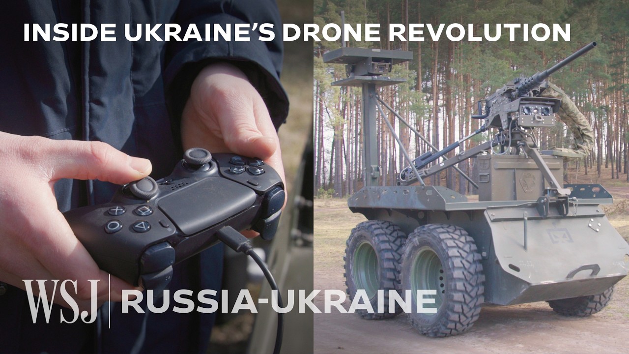 Why Ukraine&rsquo;s Drone Revolution Has Moved to the Ground | WSJ