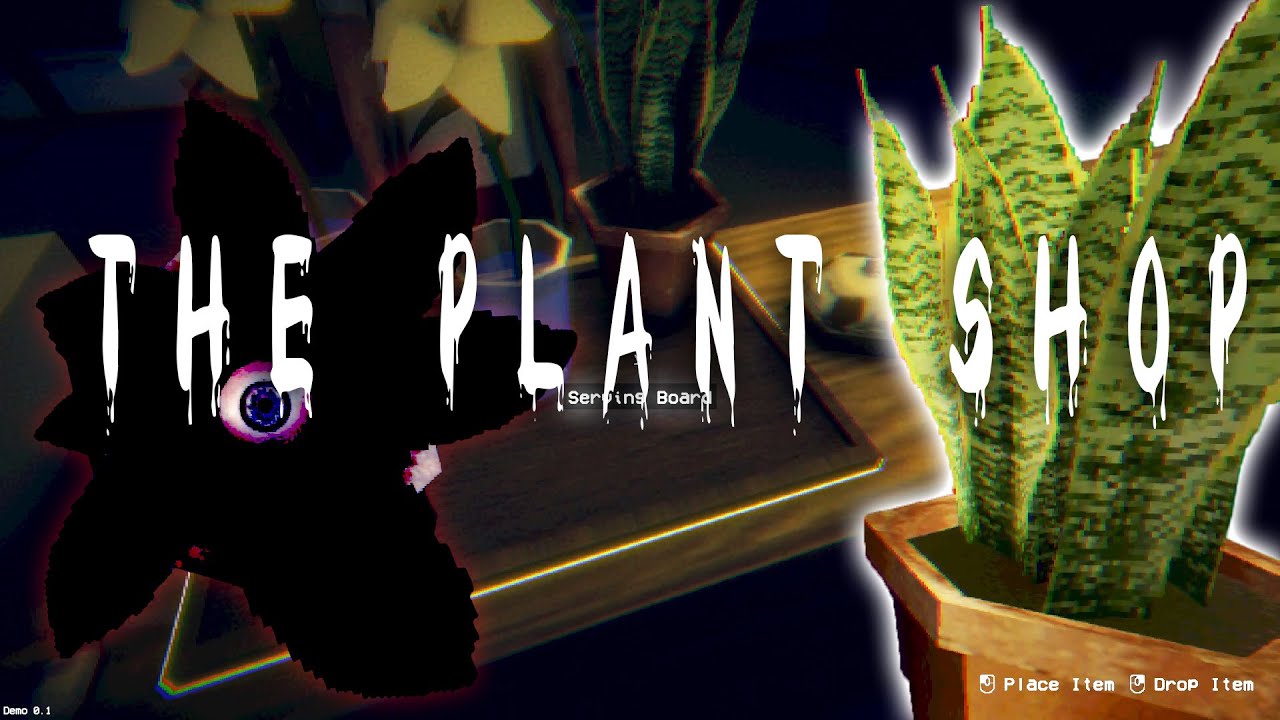 Thiis ITCHIO Horror Game Made Me TERRIFIED Of PLANTS!!....