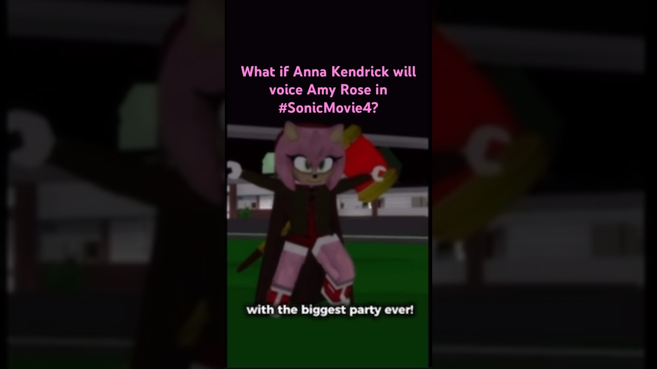 Anna Kendrick as Amy. 