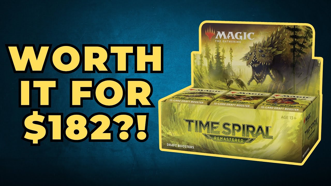 Opening a Time Spiral Remastered Draft Booster Box! ⏳