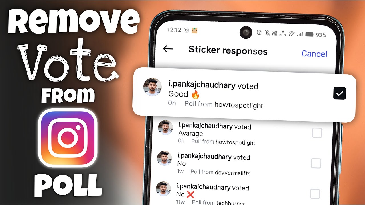 How to Remove Vote from Instagram Poll (Story, Post & Reel) | 2025 Updated Guide