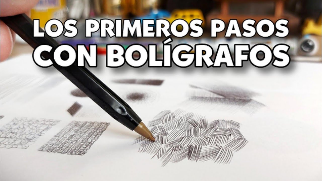 Los PRIMEROS pasos con el BOLÍGRAFO - Batería de ejercicios!