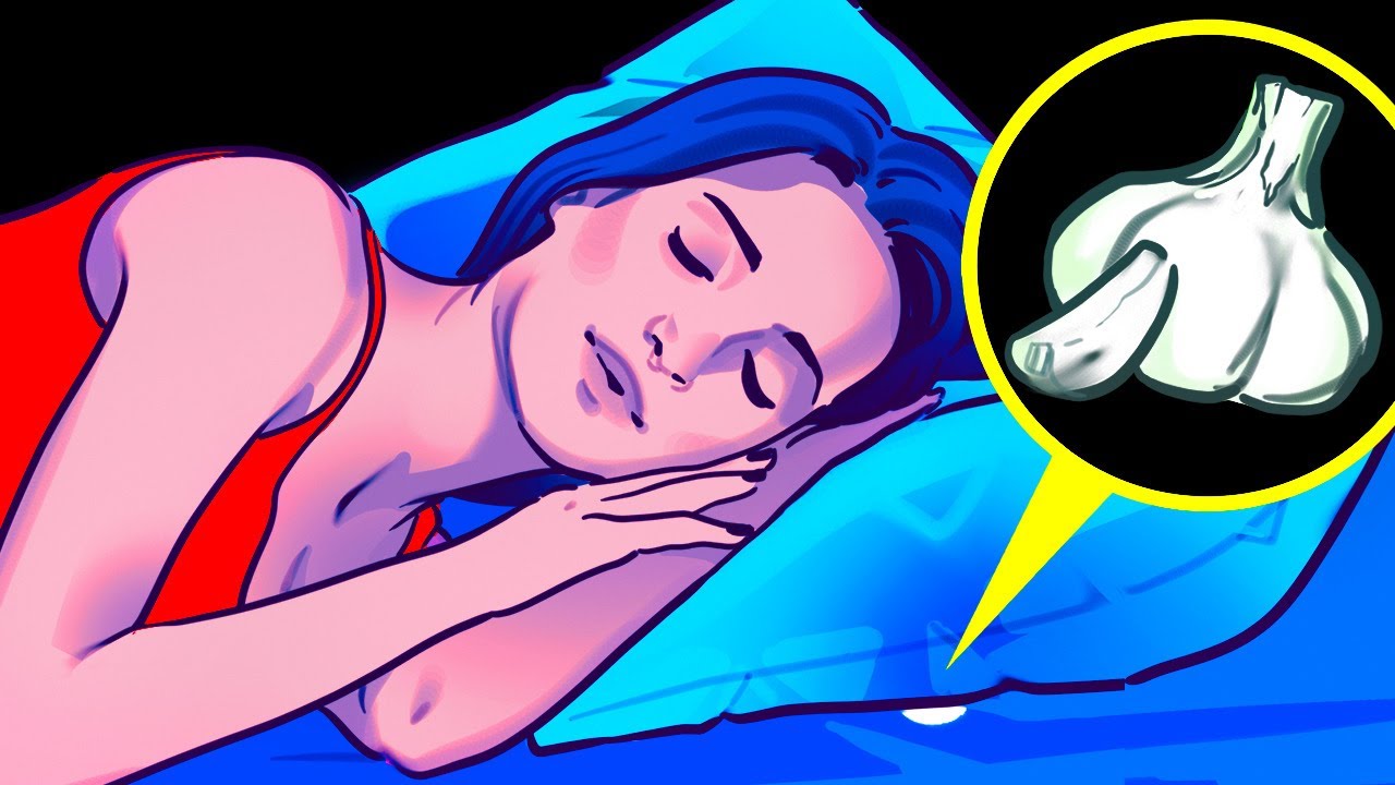 Lege für eine Nacht Knoblauch unter dein Kissen — es könnte helfen