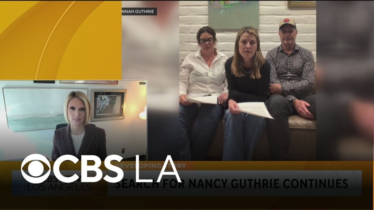 The latest in Nancy Guthrie’s disappearance and the family’s public appeal