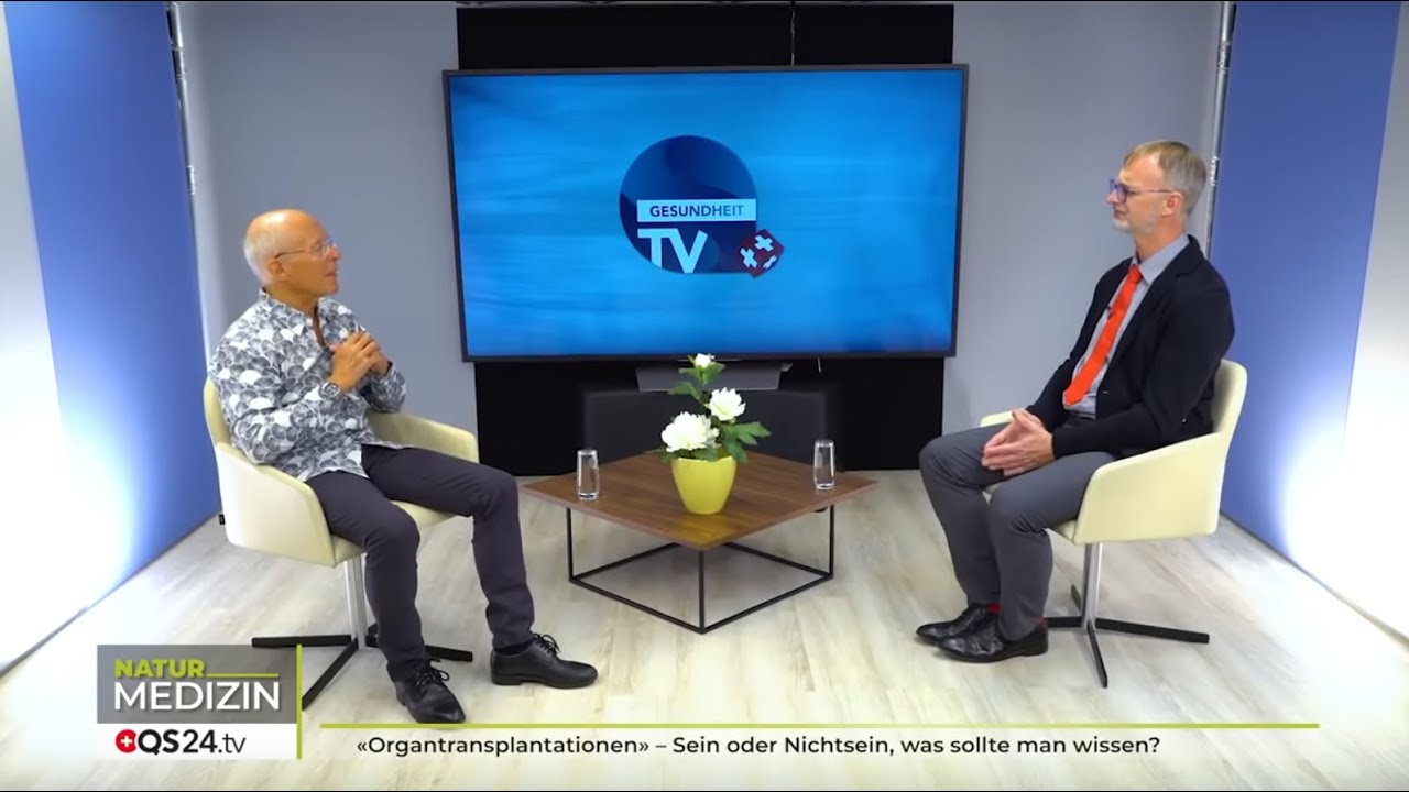 Organtransplantationen &ndash; Ruediger Dahlke im Gespr&auml;ch mit Alexander Glogg (QS24)