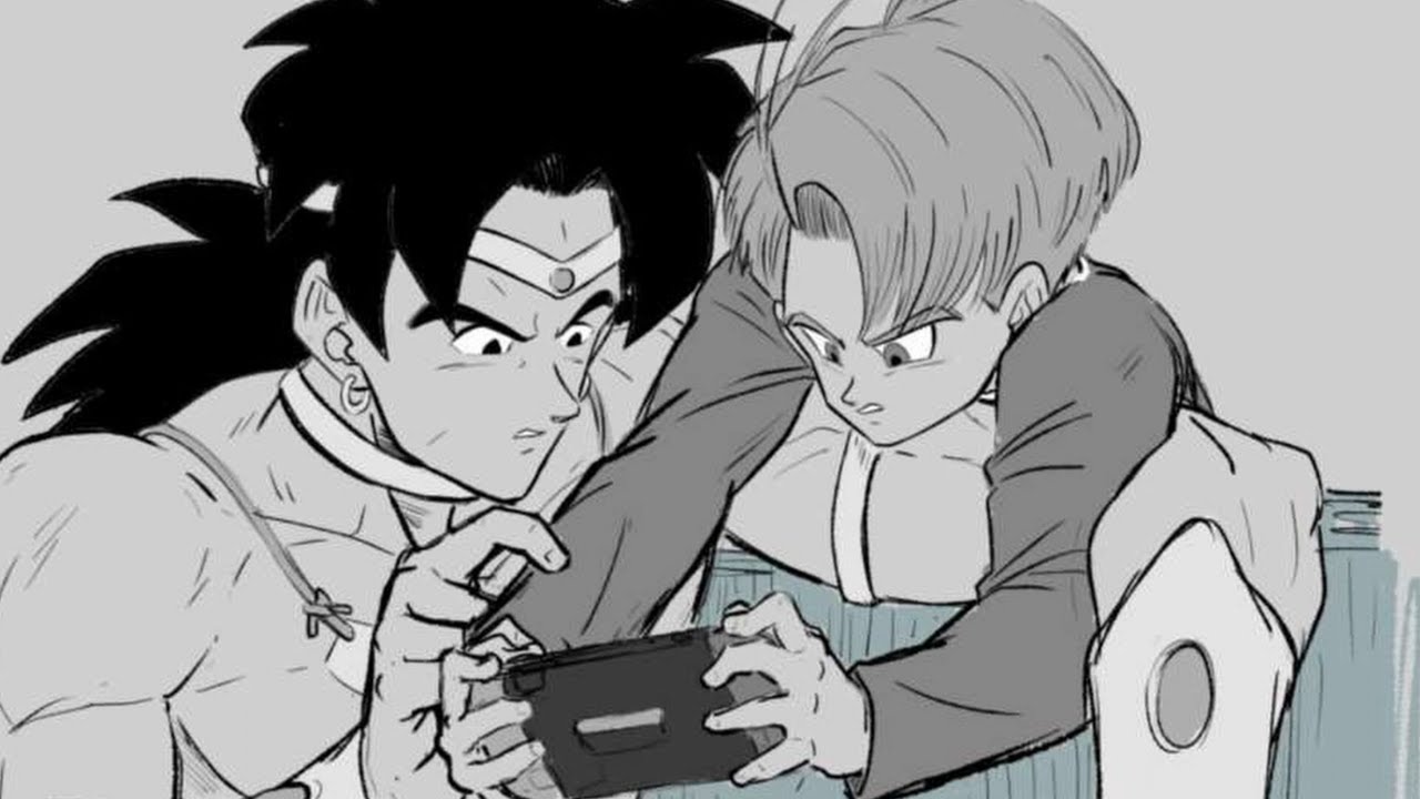 Broly and Trunks Moments | DBZ Comic Dub