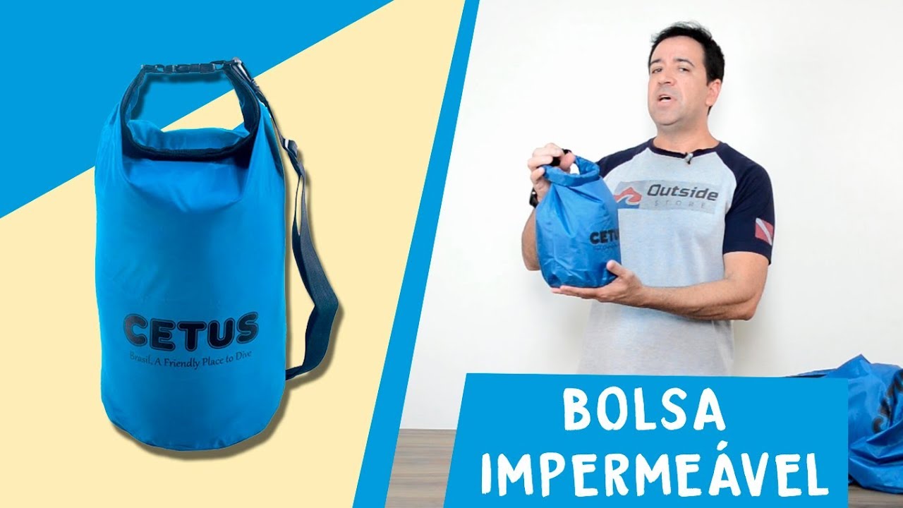 SACO ESTANQUE OU BOLSA ESTANQUE IMPERMEÁVEL