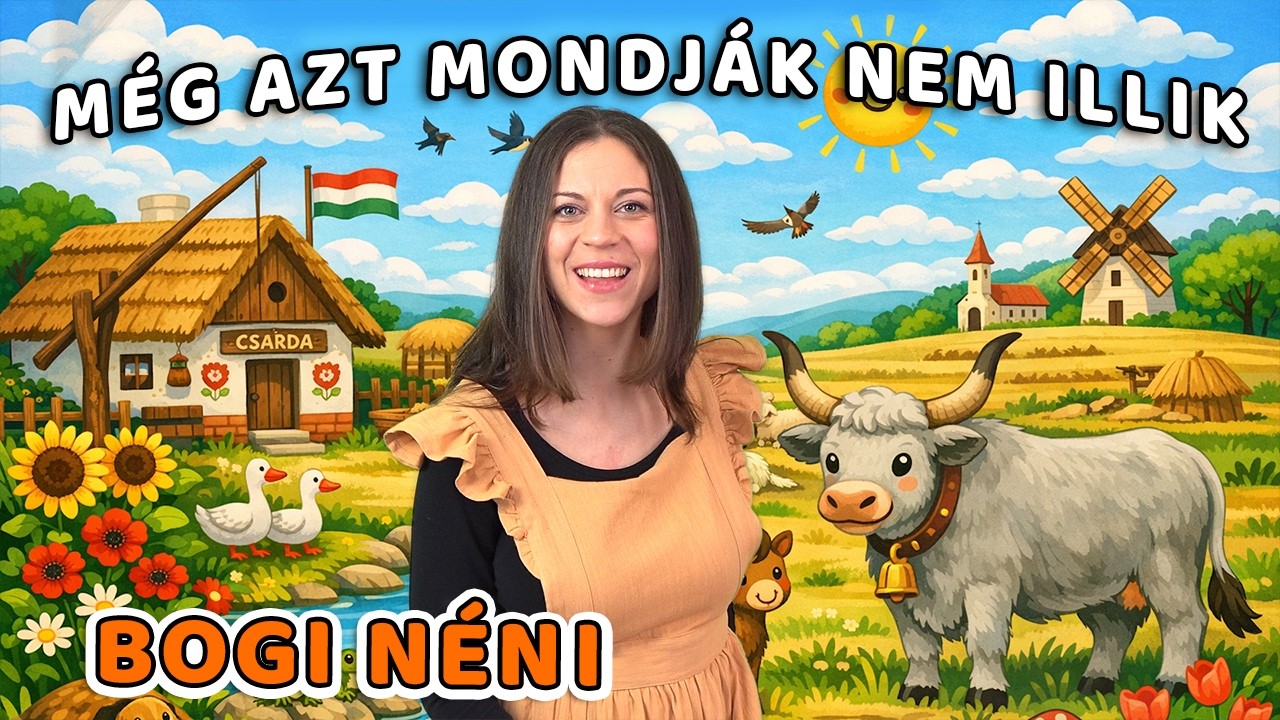 M&eacute;g Azt Mondj&aacute;k Nem illik a T&aacute;nc a Magyarnak! - Bogi N&eacute;ni N&eacute;pdal