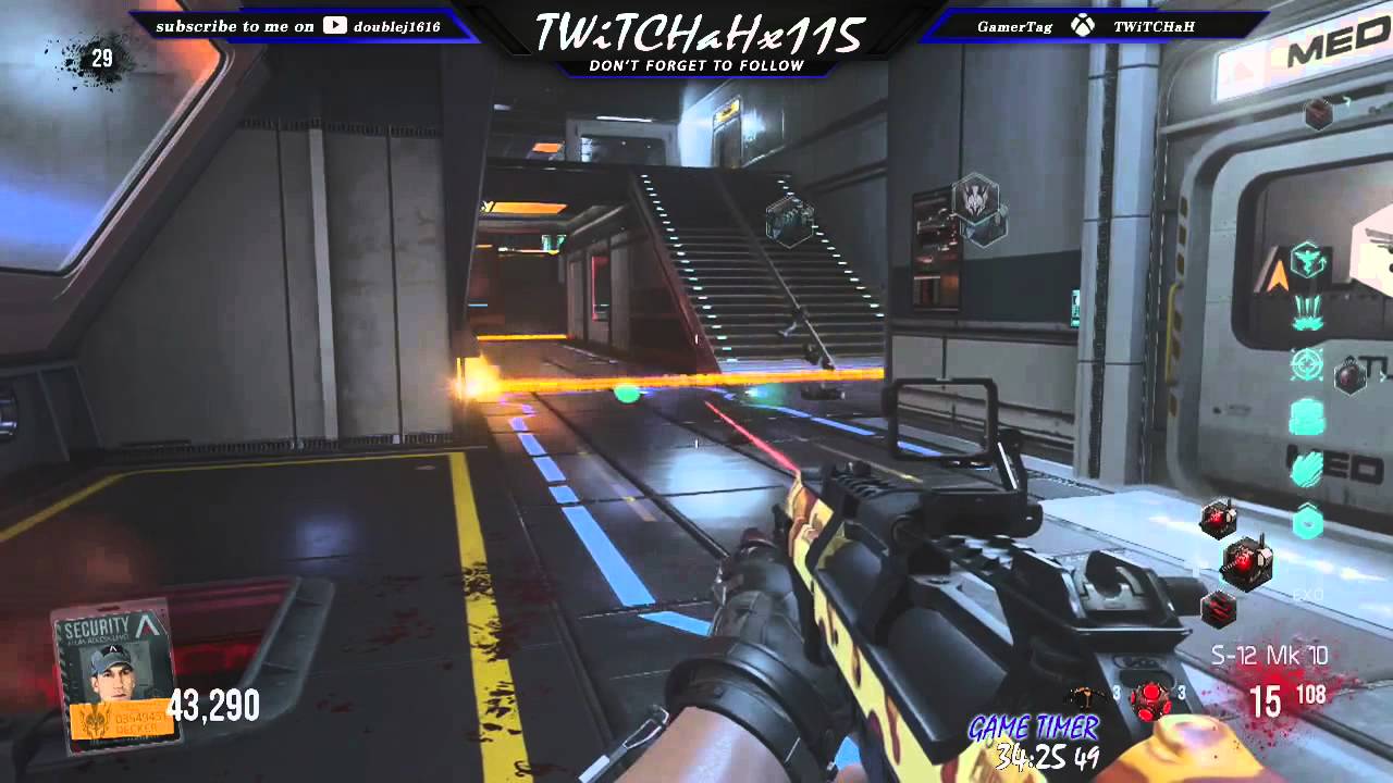 Carrier Speed Run WR - Round 50 in 1:28:53 [Exo Zombies, Xbox One]