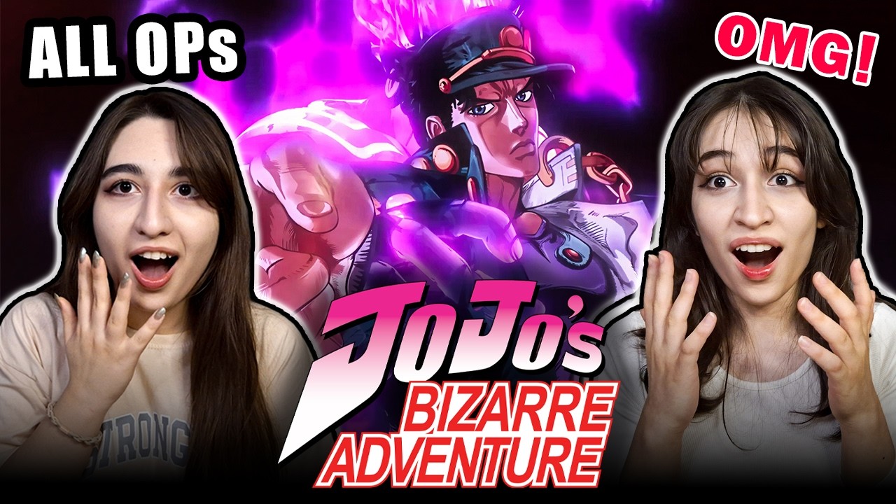JoJo Noobs Were NOT Ready | Reacting to ALL JoJo Openings (1–12)