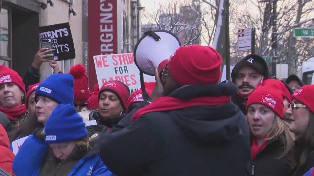 Striking NYC nurses to get big-name support on the picket line