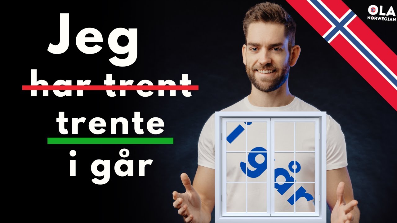 Preteritum eller perfektum? Visuell huskeregel!