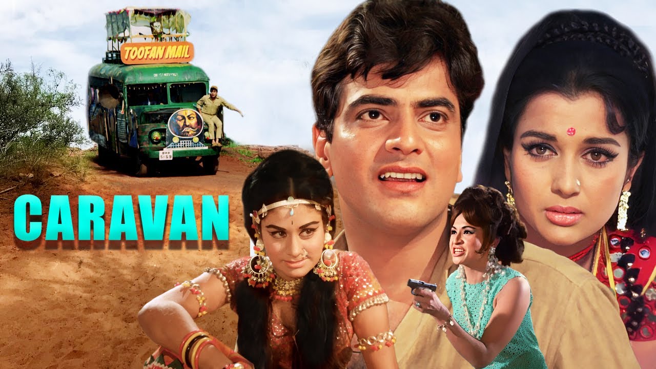 Caravan Full Movie 4K | Jeetendra,Asha Parekh, Aruna Irani | Hindi Music Romantic मूवी Jr. Mehmood