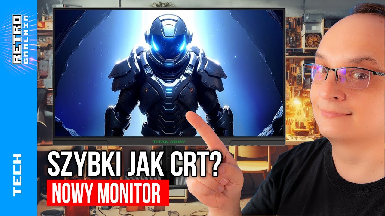 🖥️ Monitor 240 Hz w służbie retro - TITAN ARMY P2510S od Geekbuying PL