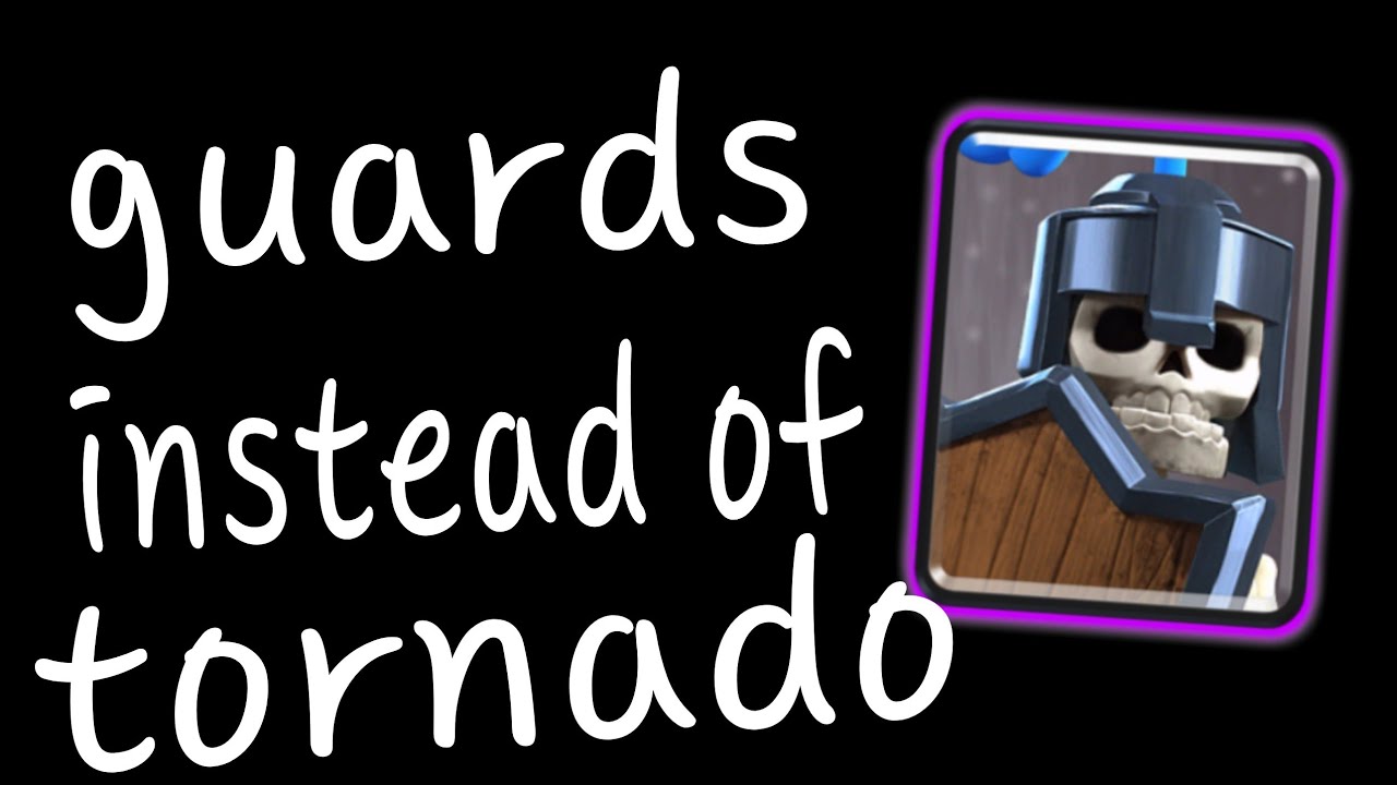 Splashyard with guards ! - Clash Royale