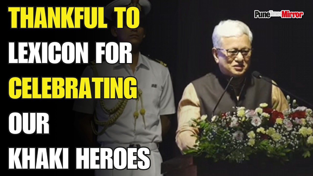 Thankful to Lexicon for Celebrating Our Khaki Heroes : Governor Varma