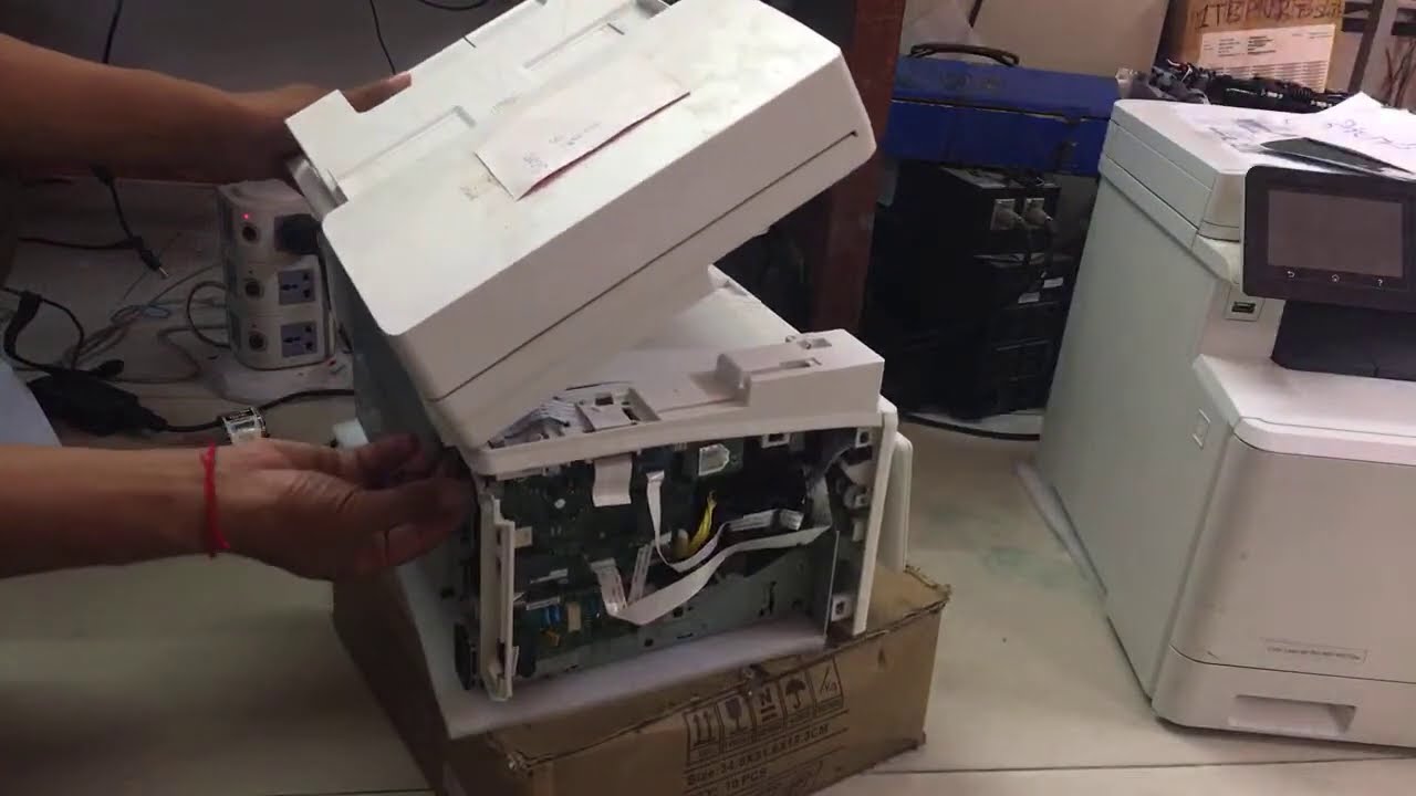 How to disassemble Printer HP Laser Jet Pro MFP M130 series