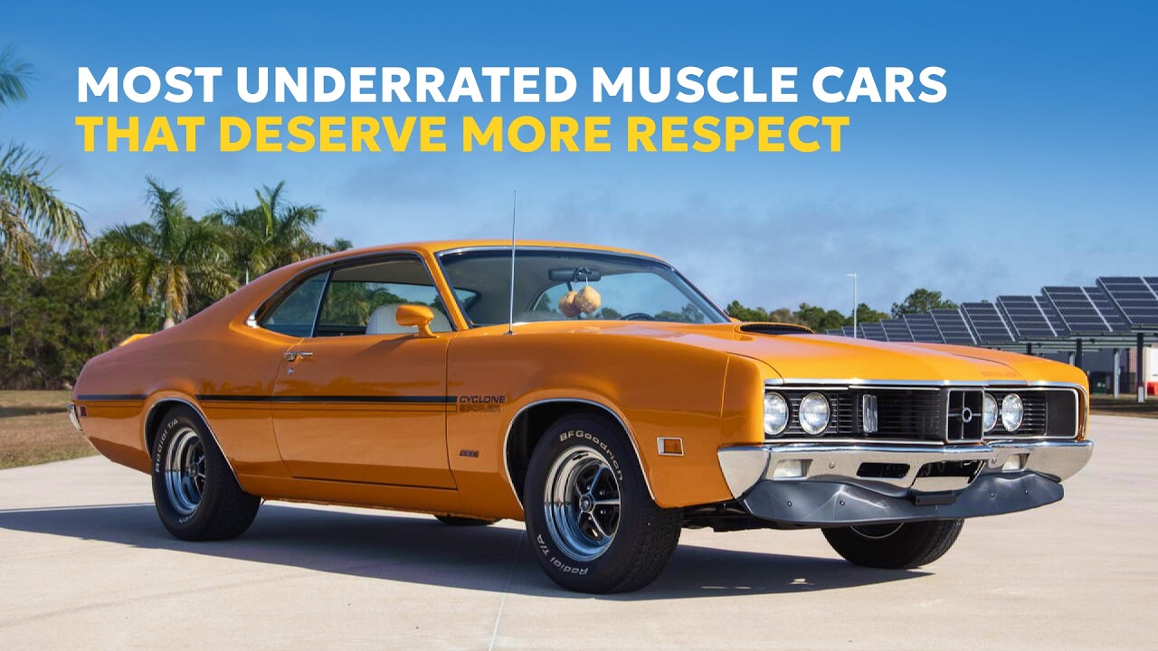 The Most Underrated Muscle Cars That Deserve More Respect