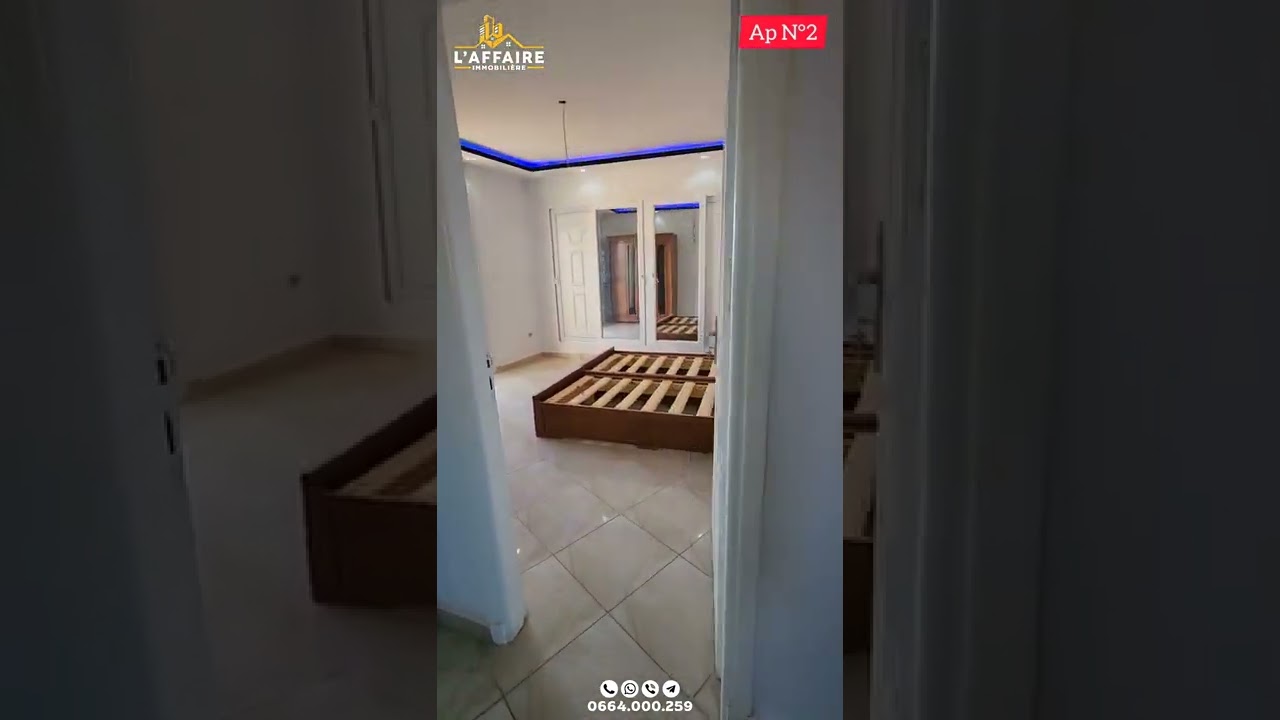 من قلب القليعة ولاية تيبازة ❤️ شقق ولا أروع 😍 للكراء السكني او التجاري ☑️👌