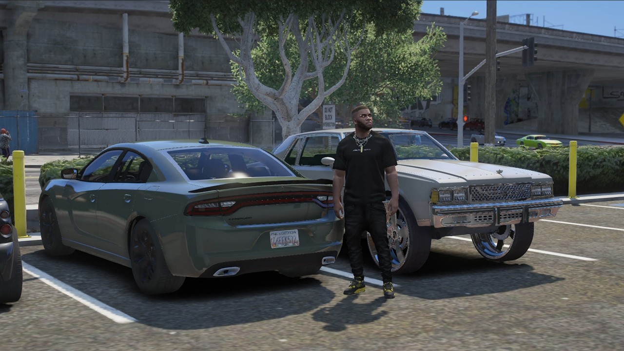 Uber Driving In A Charger SXT! #5 GTA 5 Broke To Billionaire S1