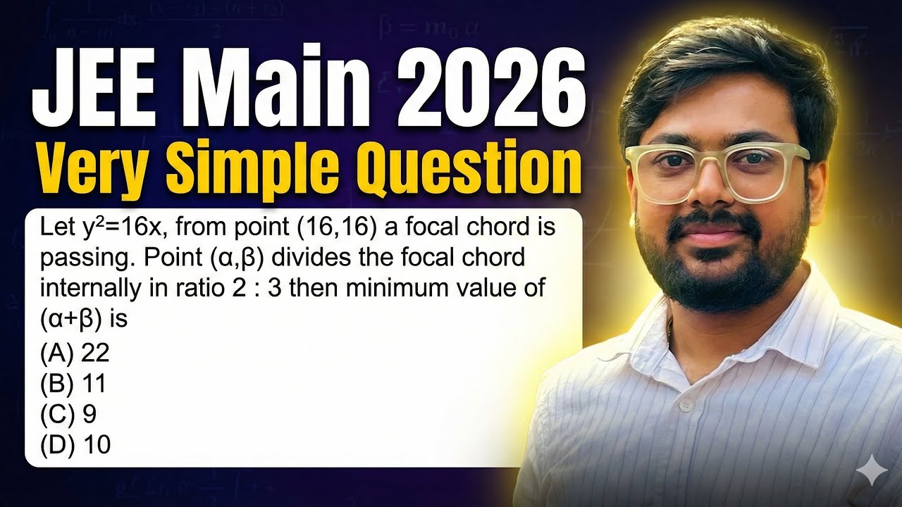 JEE Mains 2026 (21st January 2nd shift) @mathkingankit5292 