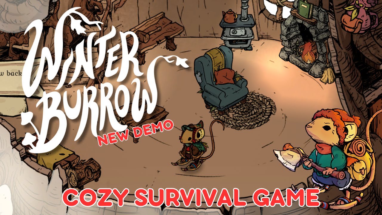 CHOP, COOK, CRAFT 🥧 | Winter Burrow | NEW Demo