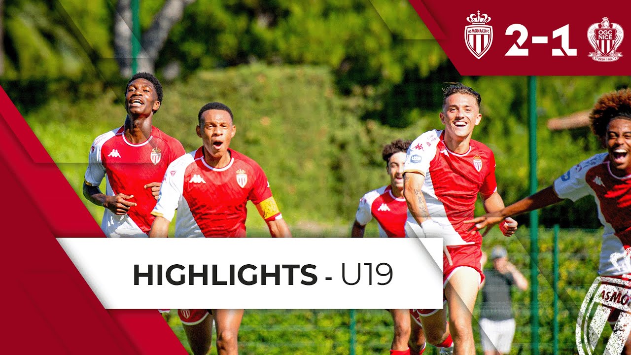 AS Monaco 2-1 OGC Nice - U19 Nationaux - 9e journée