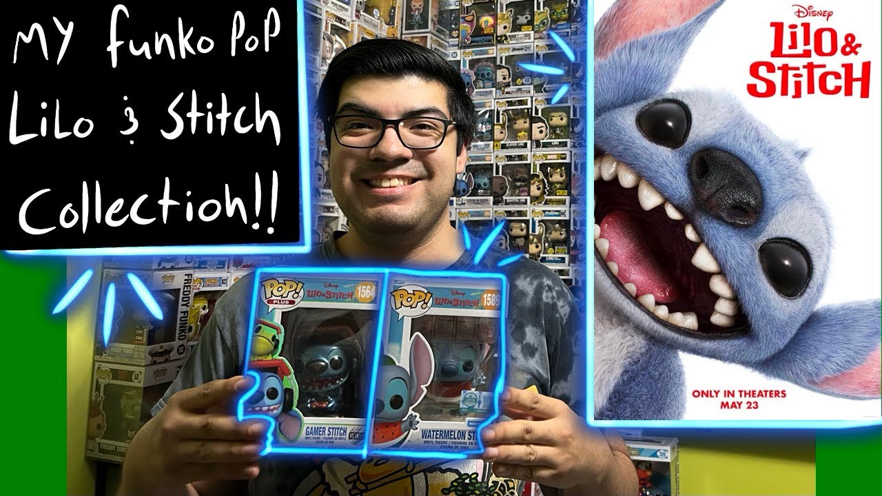My funko pop LILO and STITCH collection!!