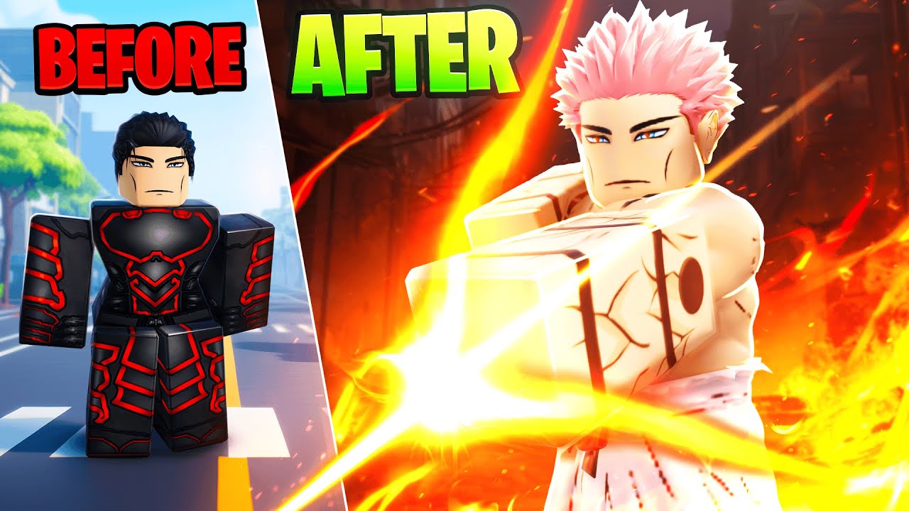 I Survived as HEIAN SUKUNA in Jujutsu Infinite Roblox!