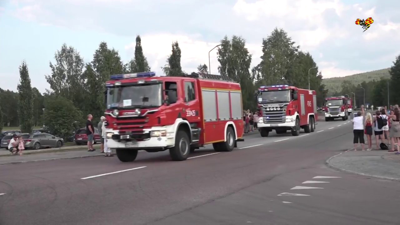 Här hyllas de polska brandmännen