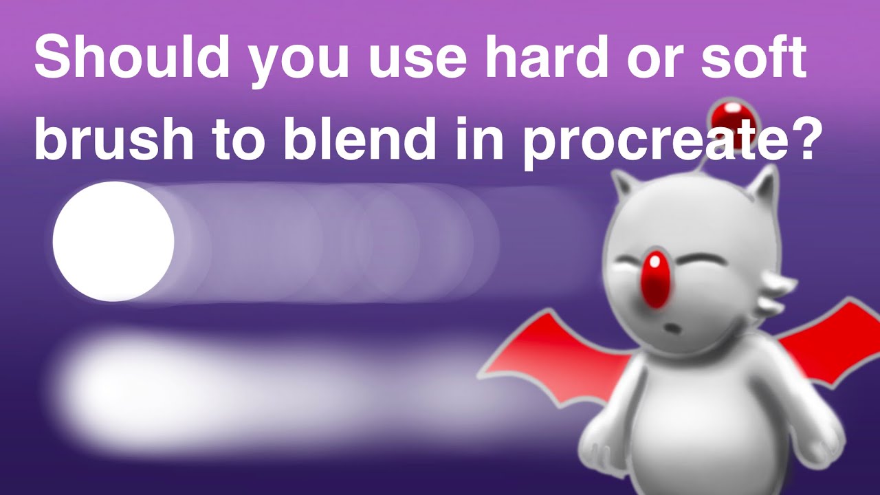How to blend in procreate| Three useful tips and blending process.