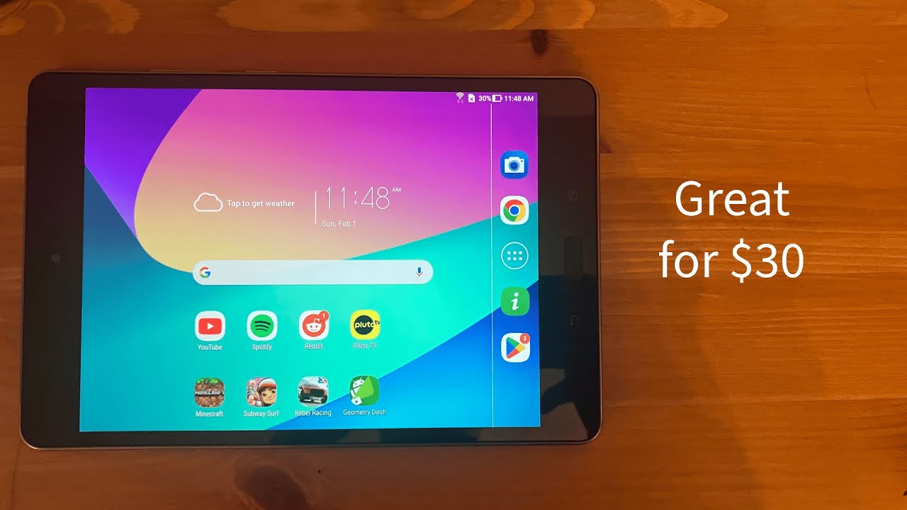 Is the asus zenpad z8s still usable 9 years later?