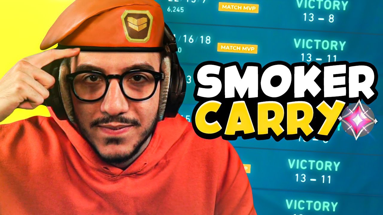 CARRYARE CON GLI SMOKER AD IMMORTAL | VALORANT ITA