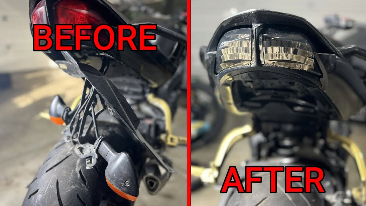 Yamaha FZ1 Rebuild! Amazon Taillight Upgrade