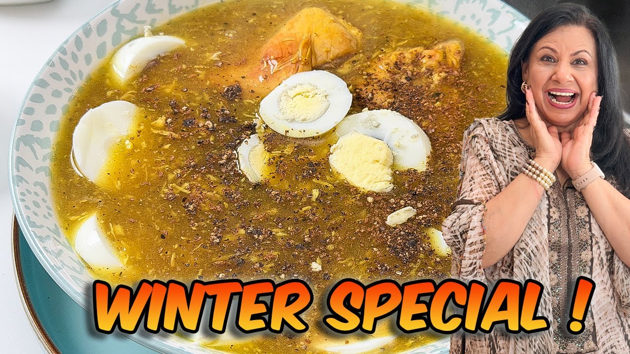 Winter Storm Ke Liye Perfect! Chicken Soup Recipe in Urdu Hindi - RKK