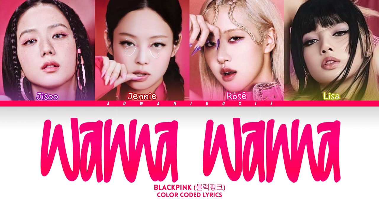 BLACKPINK (블랙핑크) “wanna wanna” LYRICS (Color Coded Lyrics) | AI ORIGINAL SONG