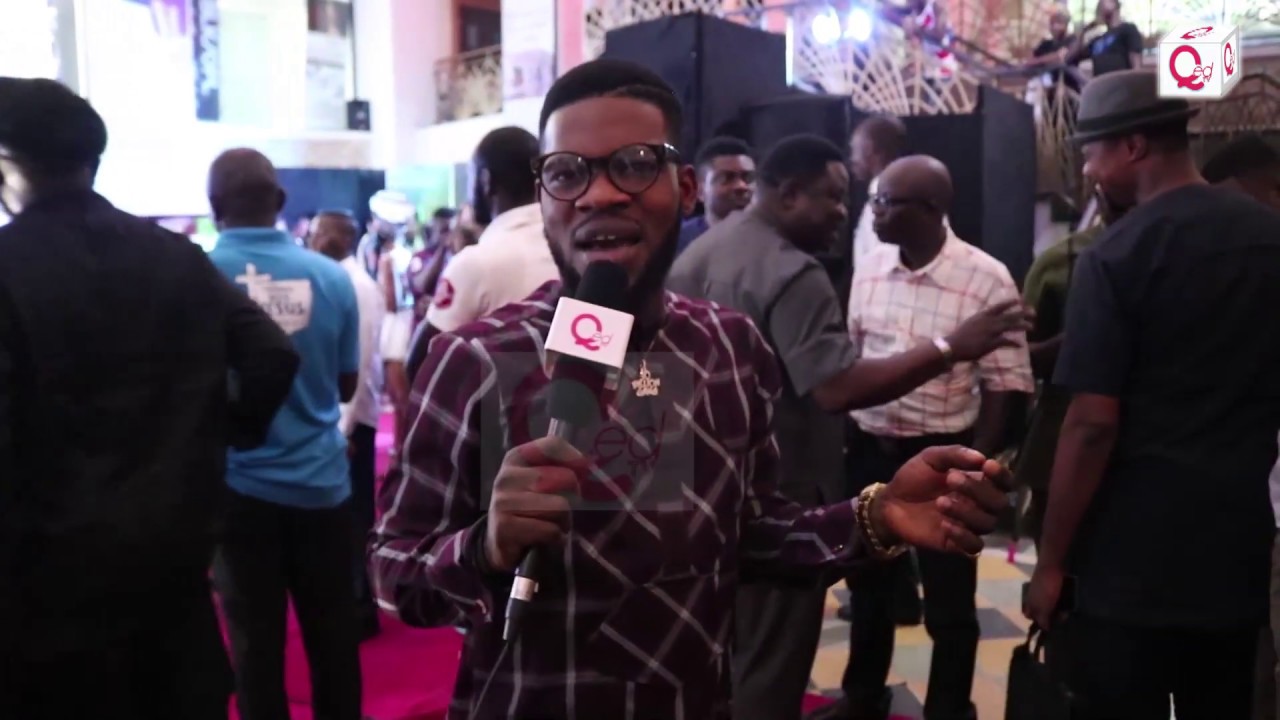 Broda Shaggi sings for QedTV at Power of 1 premiere