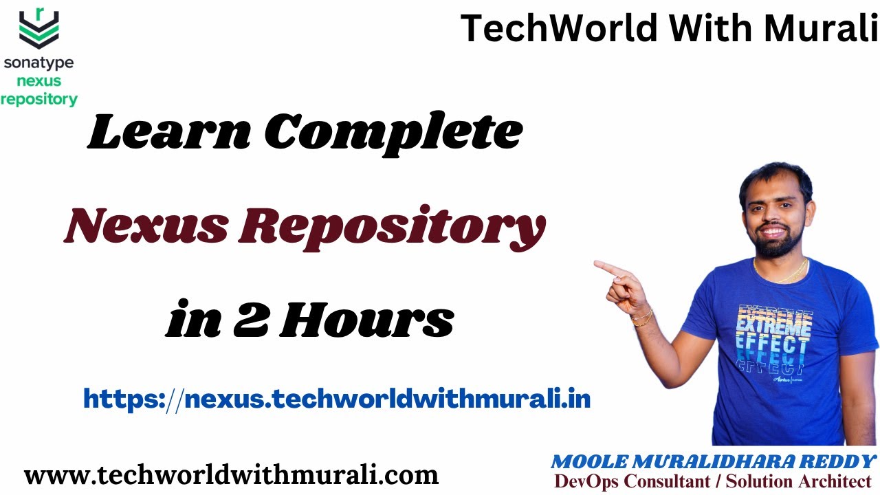 Learn Nexus Repository From Scratch in 2 Hours | Nexus Repository Tutorial