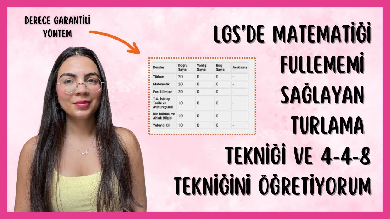 Bu Yöntemle LGS Matematiği Fulleyeceksin! #lgs #lgs2026 