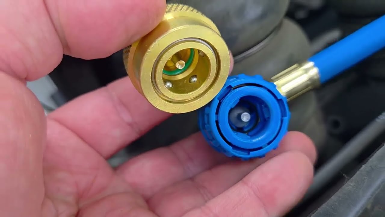 Refill car air conditioning