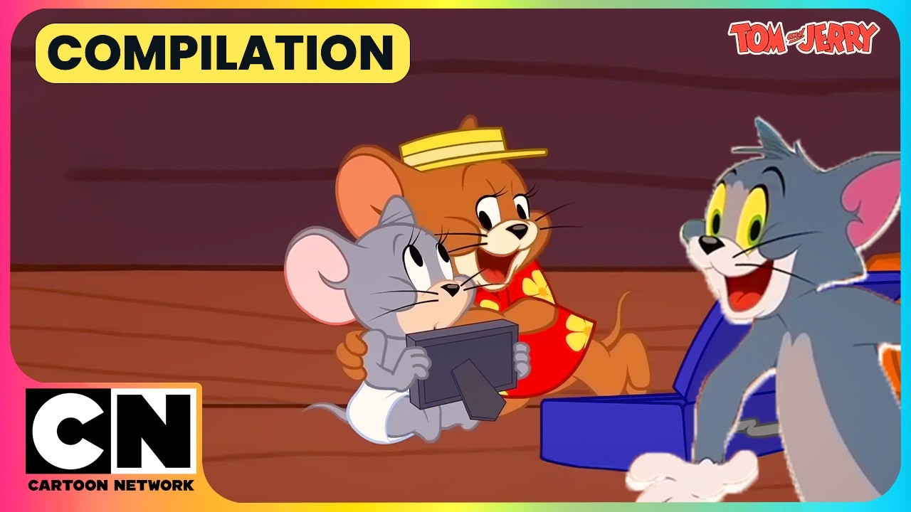 Tom Just Wanted a Bath🧼🫧| Tom & Jerry🤩| Classic Cartoon😆| International Day Of Happiness | @cnindia​