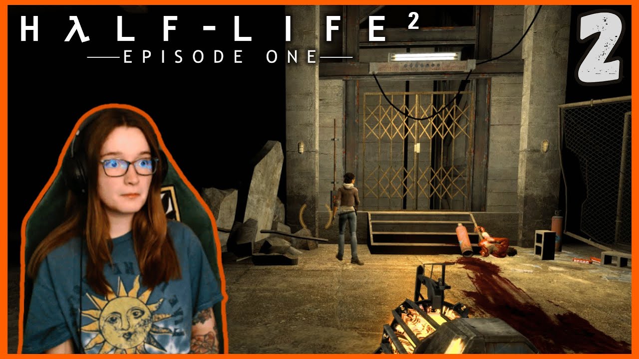 This is a Horror Game | First time playing Half-Life 2 Episode 1 - Pt. 2