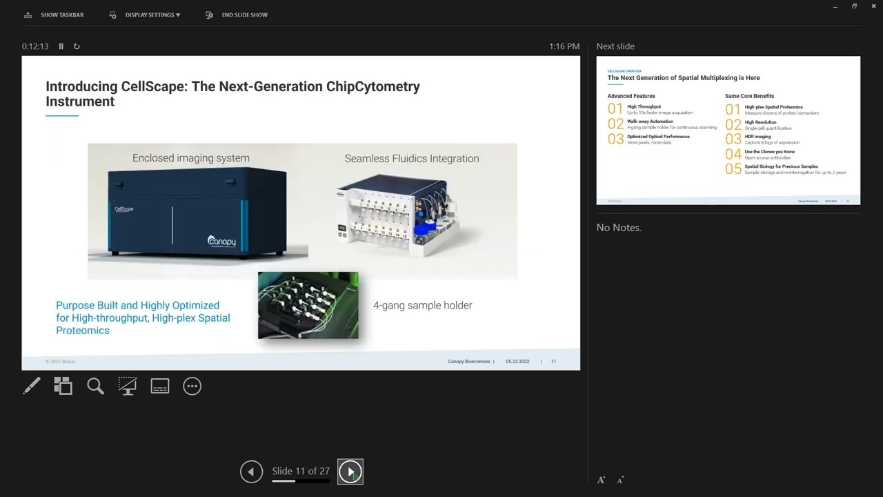 Spatial Multiplexing for Quantitative Single Cell Immune Profiling with ChipCytometry™ / CellScape™