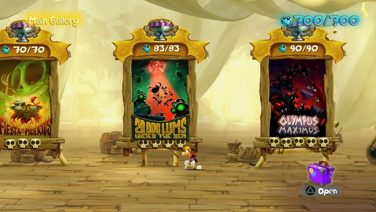 Rayman Legends 20,000 lumd under the sea